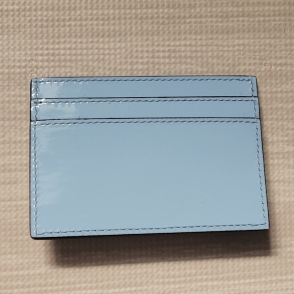 Versace Medusa Card Holder-Pastel Blue - Picture 6 of 14